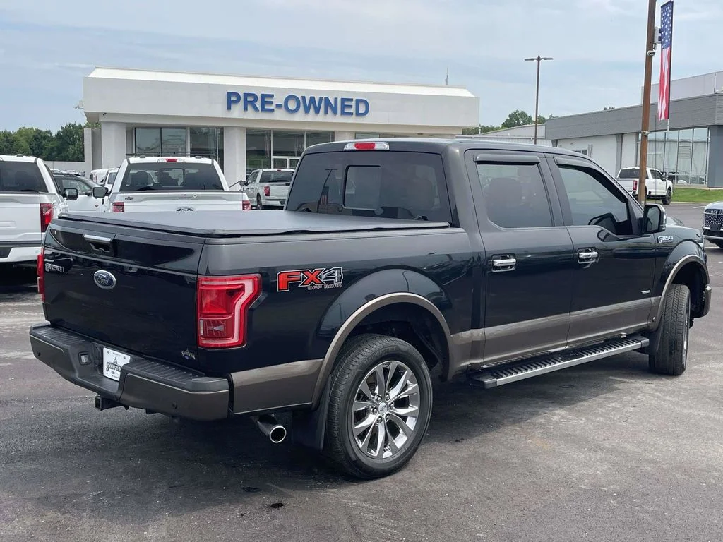 Used 2015 Black Ford Lariat image 3