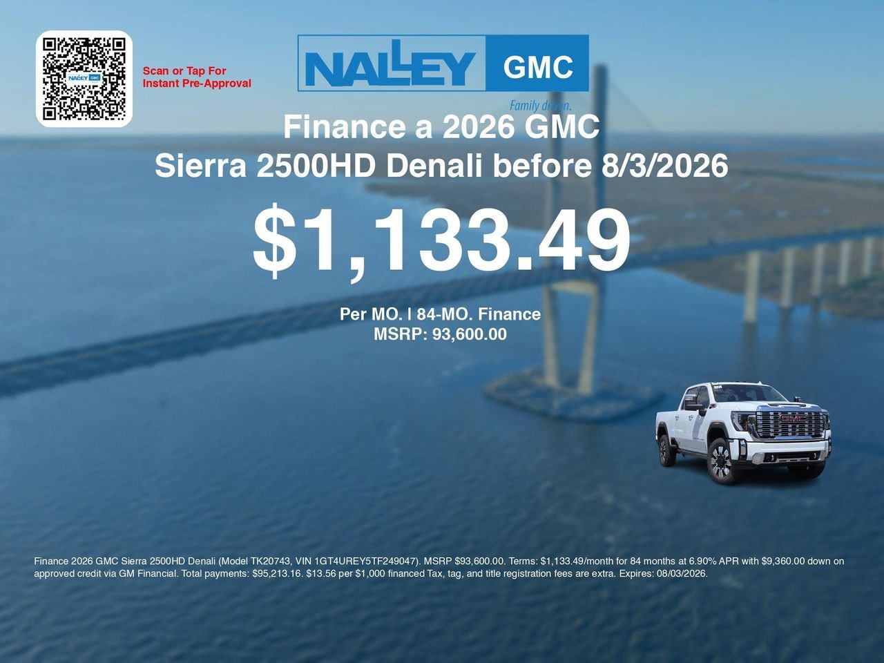 2026 GMC Sierra 2500HD Denali - Photo 7