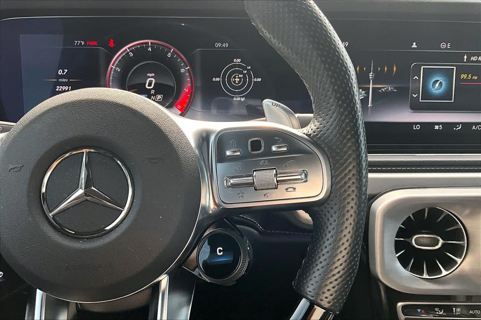 Used 2021 designo Platinum Black Metallic Mercedes-Benz AMG® G 63 image 24