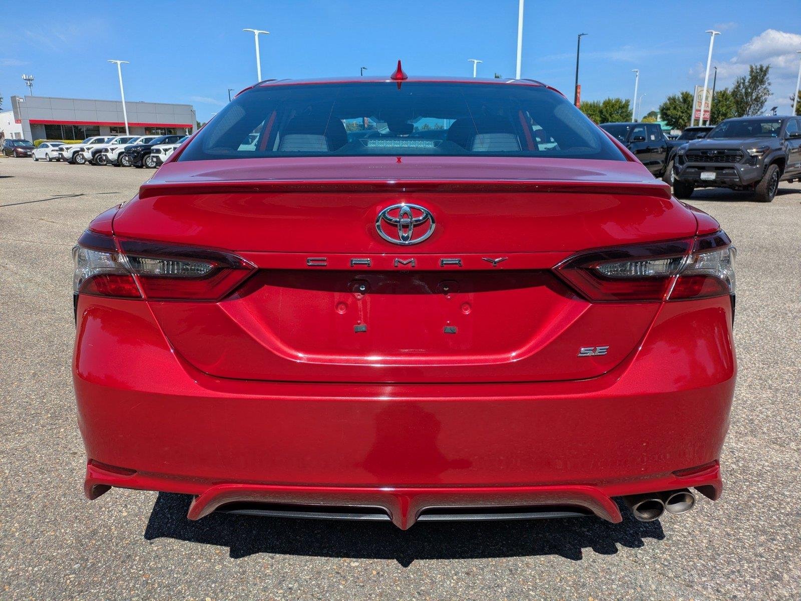 Used 2024 Supersonic Red Toyota SE image 5