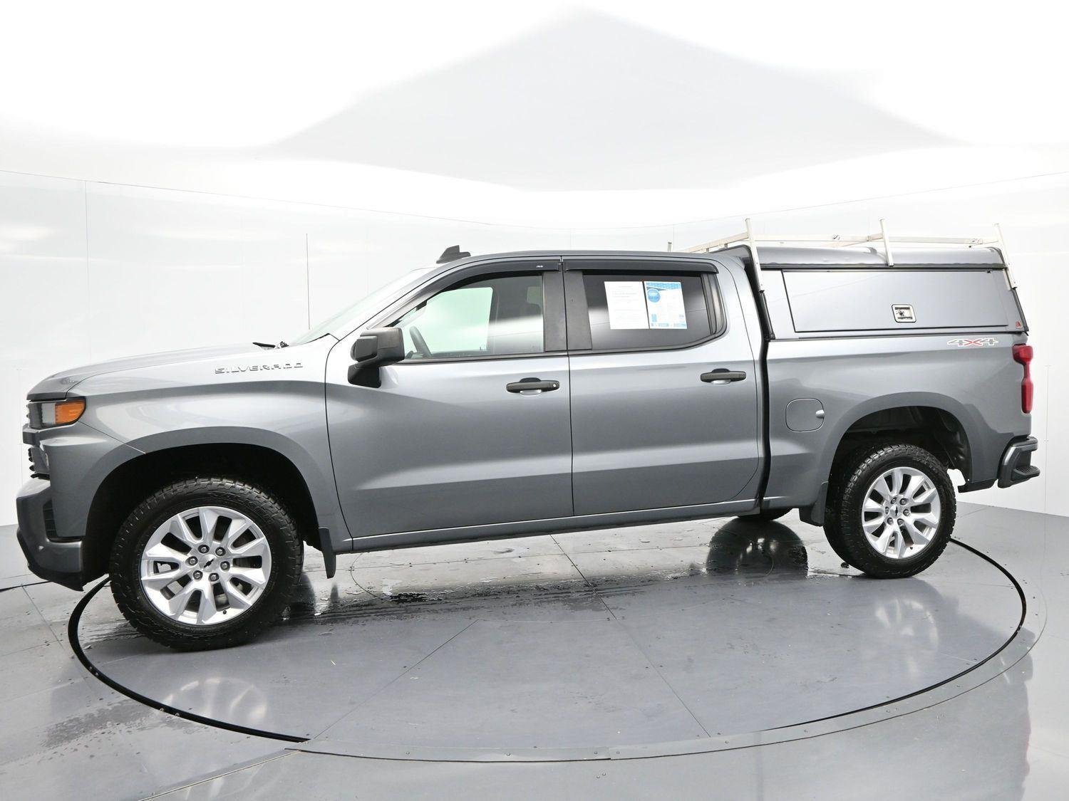 Used 2021 SATIN STEEL METALLIC Chevrolet Custom image 4