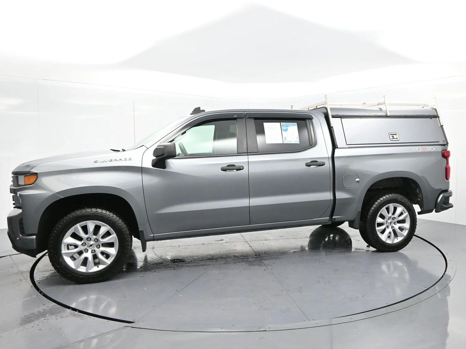 Used 2021 SATIN STEEL METALLIC Chevrolet Custom image 4