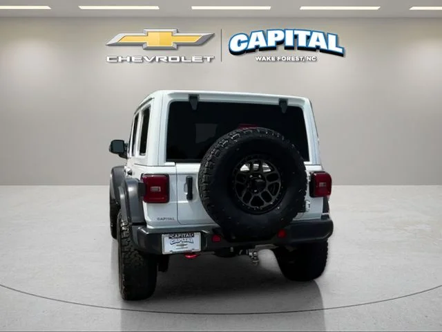 Used 2022 White Jeep Unlimited Rubicon image 5