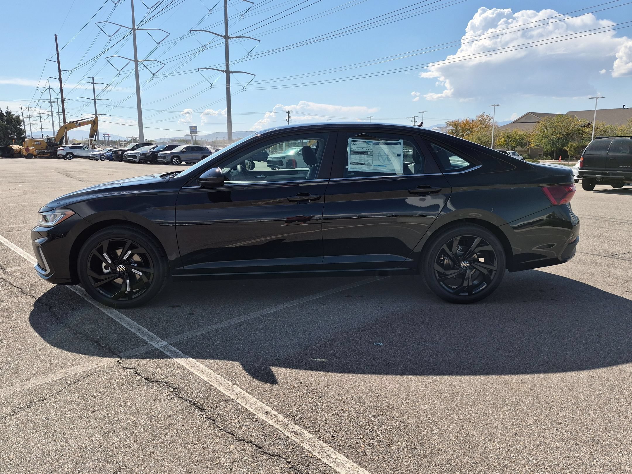 New 2027 Deep Black Pearl Volkswagen SE image 7