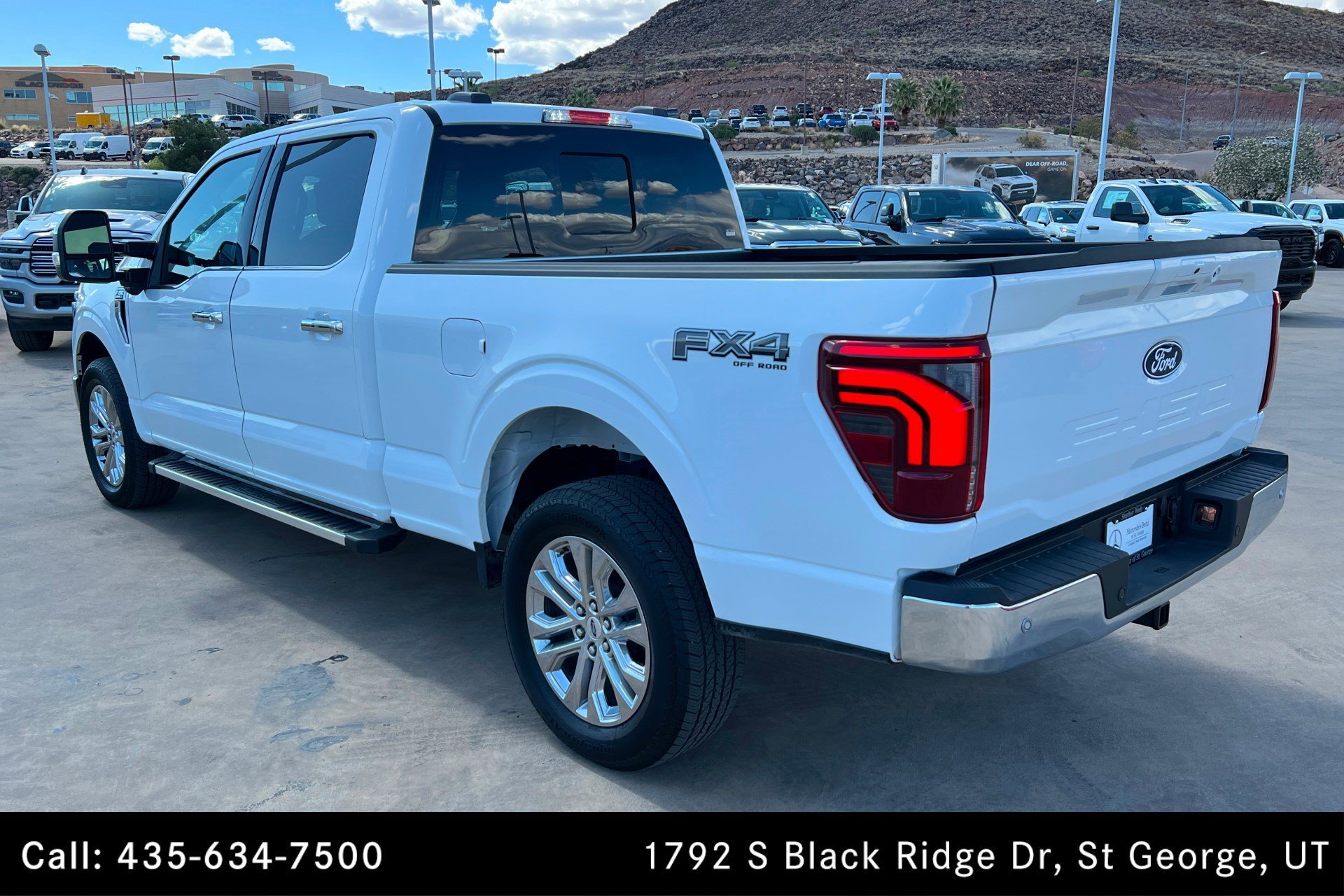Used 2026 OXFORD WHITE Ford LARIAT image 3