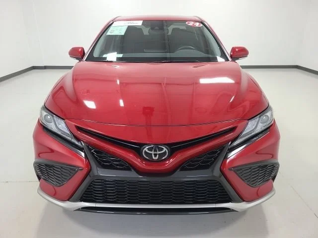 Certified Used 2024 Supersonic Red Toyota XSE image 2