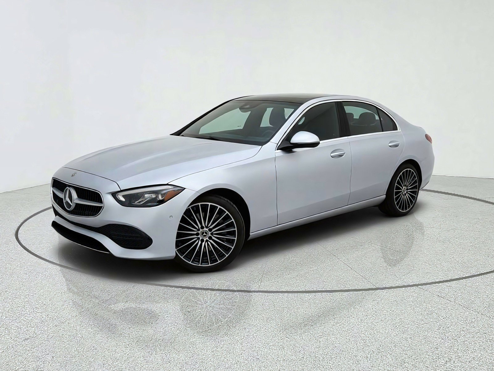 New 2026 Cirrus Silver Metallic Mercedes-Benz C 300 Sedan image 1