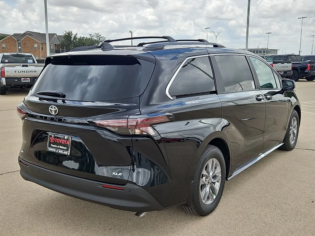 New 2026 Midnight Black Toyota XLE 8 Passenger image 4