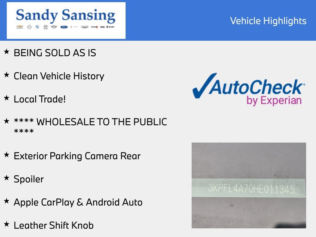 Used 2017 Black Kia S image 8
