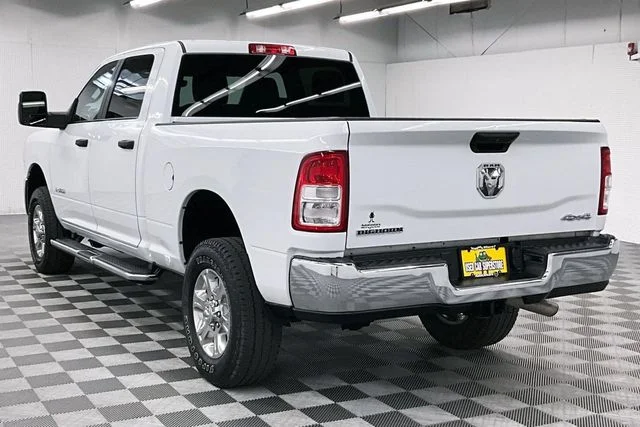 Used 2024 Bright White Clearcoat Ram Big Horn image 3