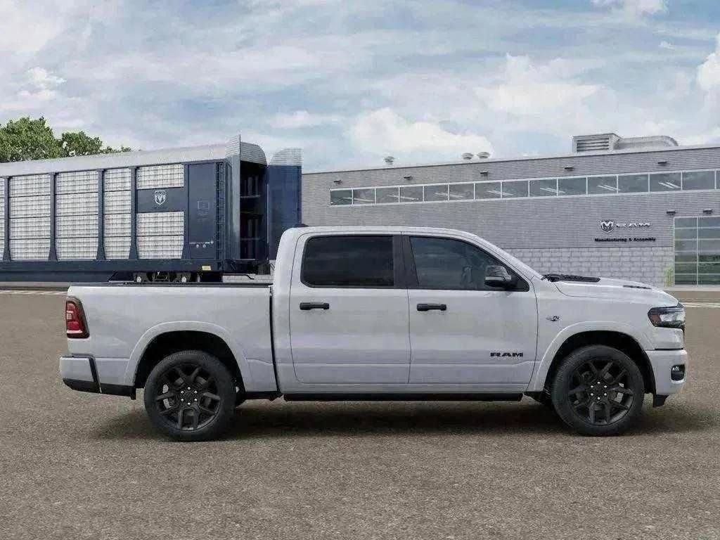 New 2026 Bright White Clear-Coat Exterior Paint RAM Laramie image 61