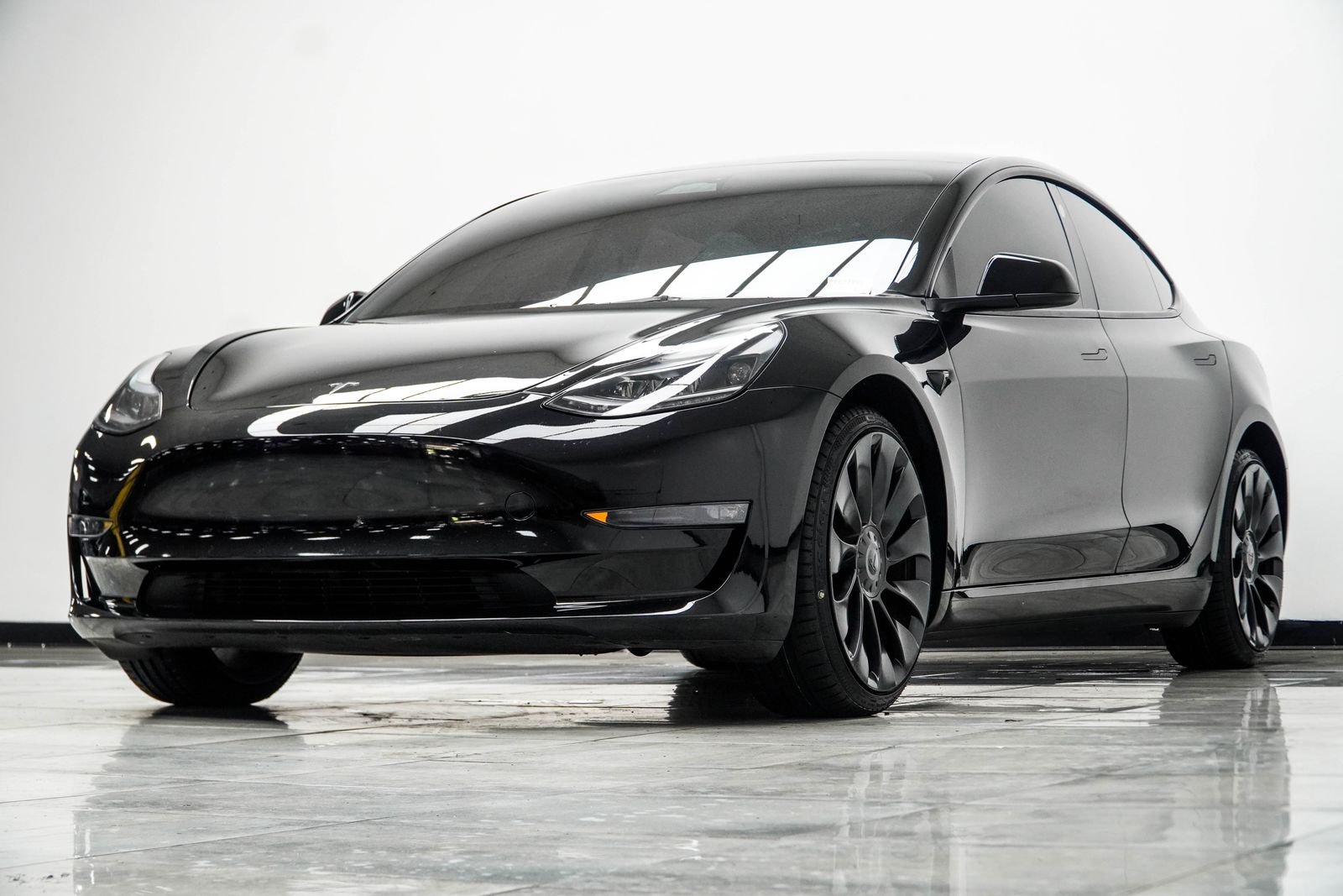 Used 2023 Black Tesla Performance image 9