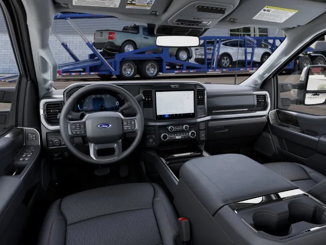 New 2027 Star White Metallic Tri-Coat Ford Lariat image 10