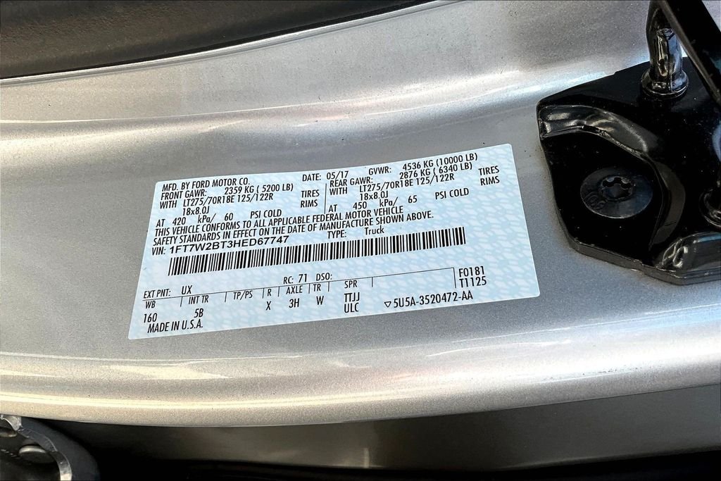 Used 2017 Silver Ford Lariat image 21