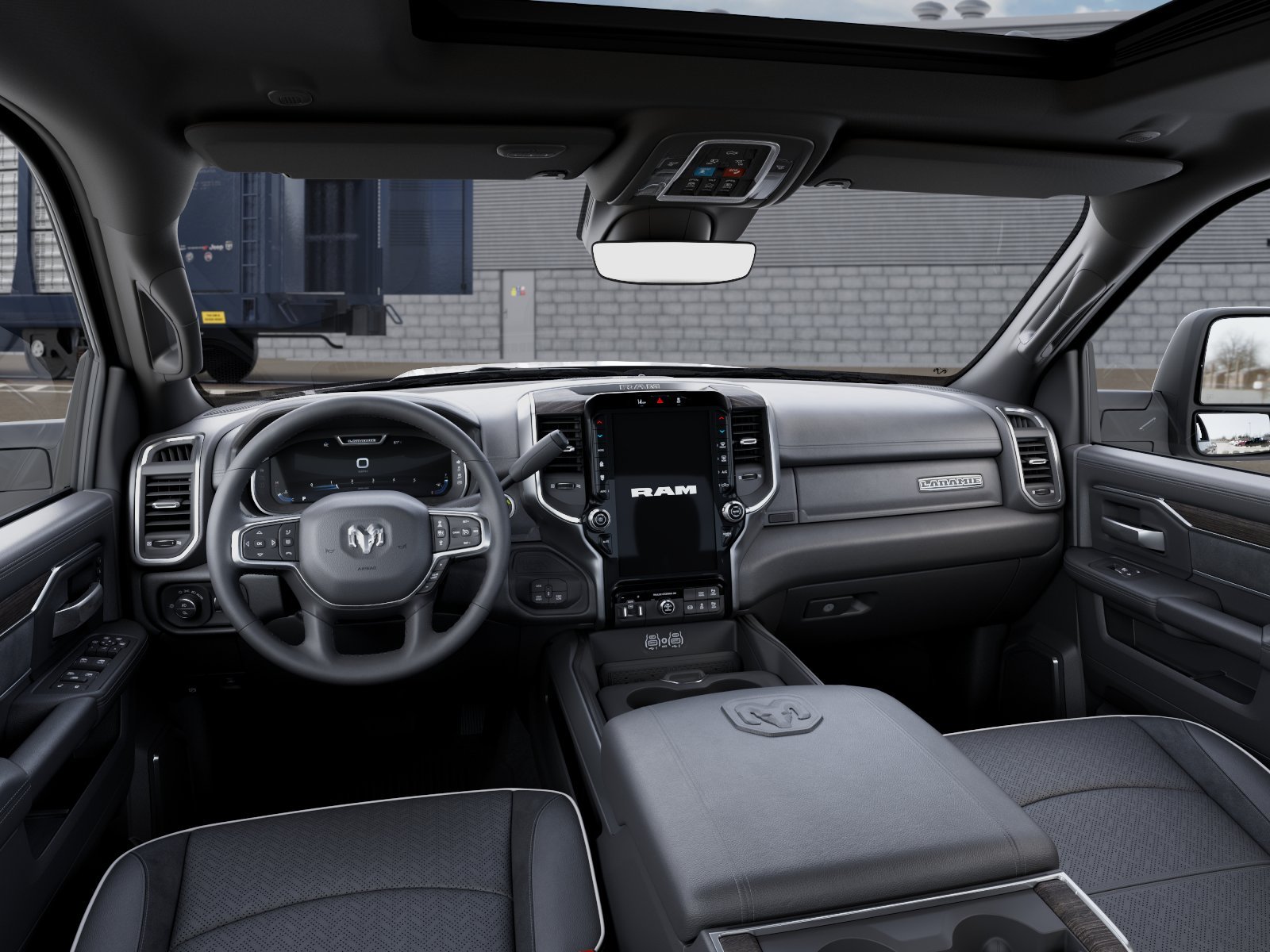 New 2026 Diamond Black Crystal Pearl-Coat Exterior Paint RAM Laramie image 36