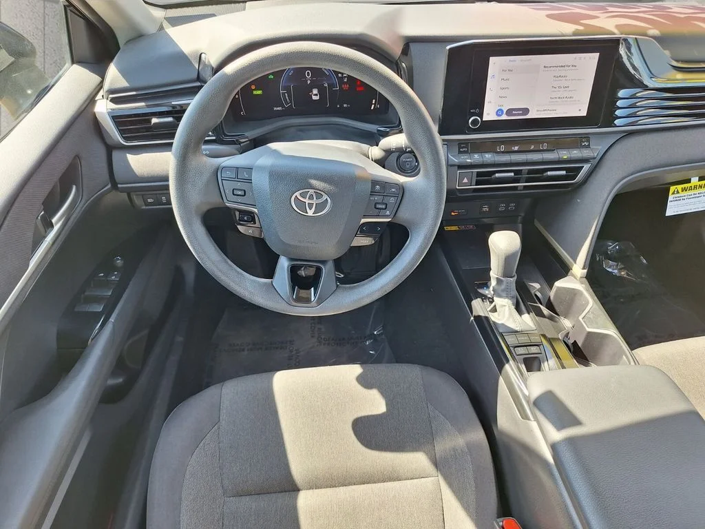 Used 2025 Midnight Black Metallic Toyota LE image 9