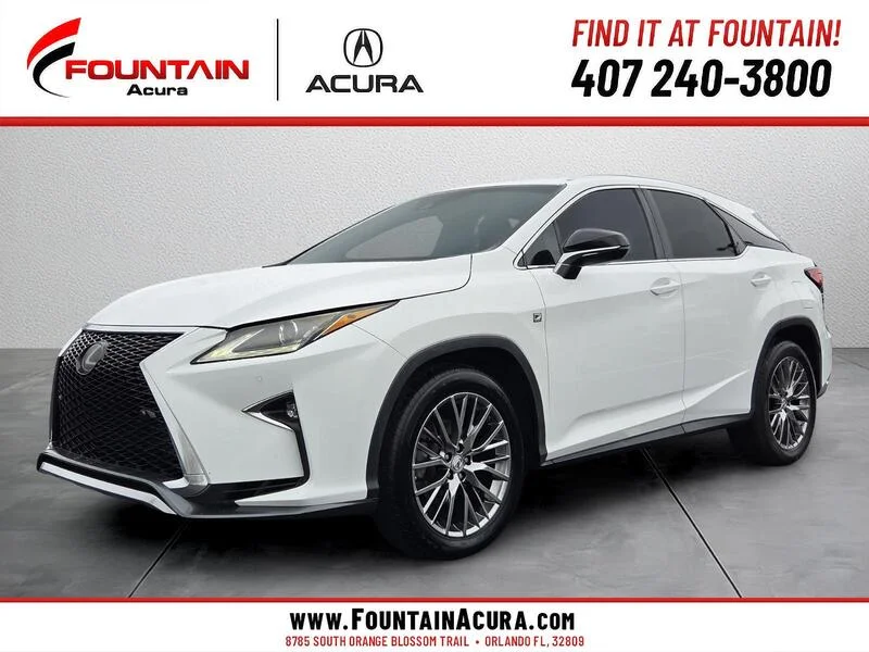 Used 2019 Ultra White LEXUS RX 350 F SPORT AWD image 1