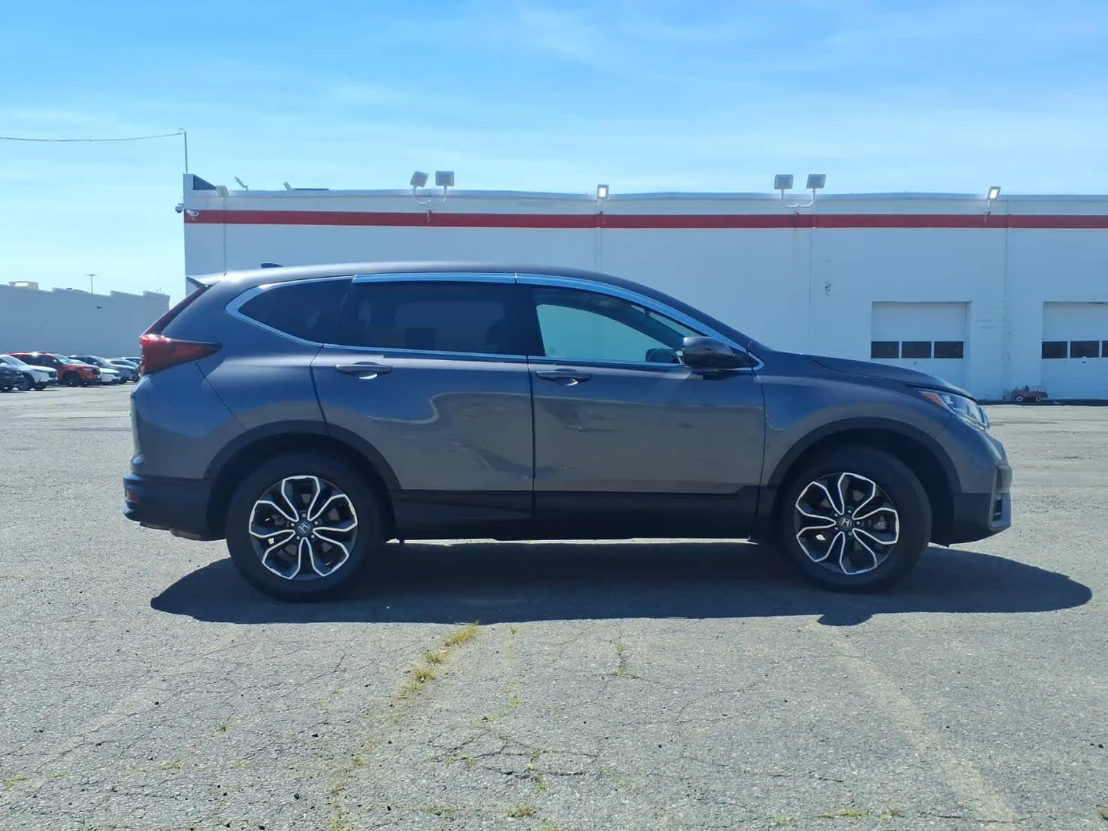 Certified Used 2022 Modern Steel Metallic Honda EX image 4