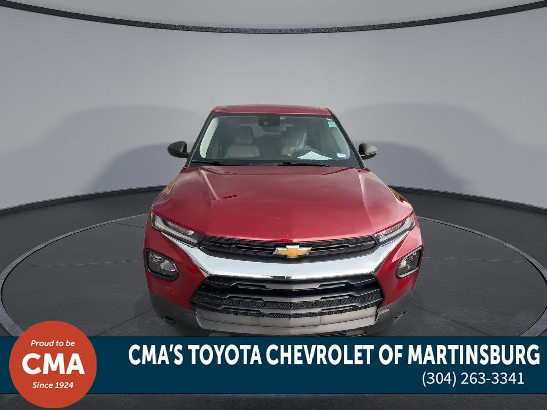 Used 2021 Scarlet Red Metallic Chevrolet LS image 3