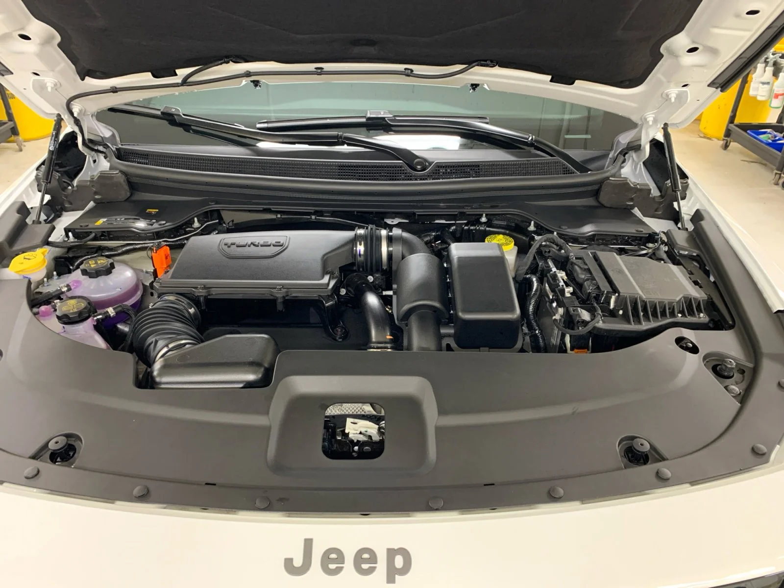 New 2026 Bright White Jeep Overland image 20