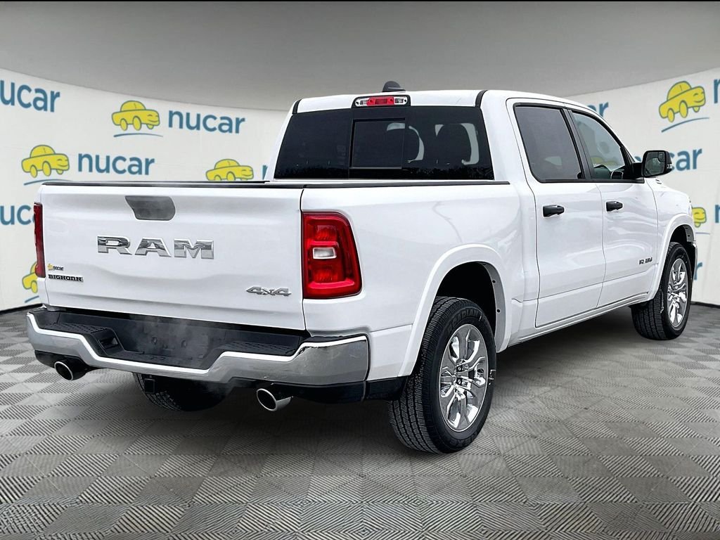 New 2026 Bright White Clear-Coat Exterior Paint RAM Big Horn/Lone Star image 7
