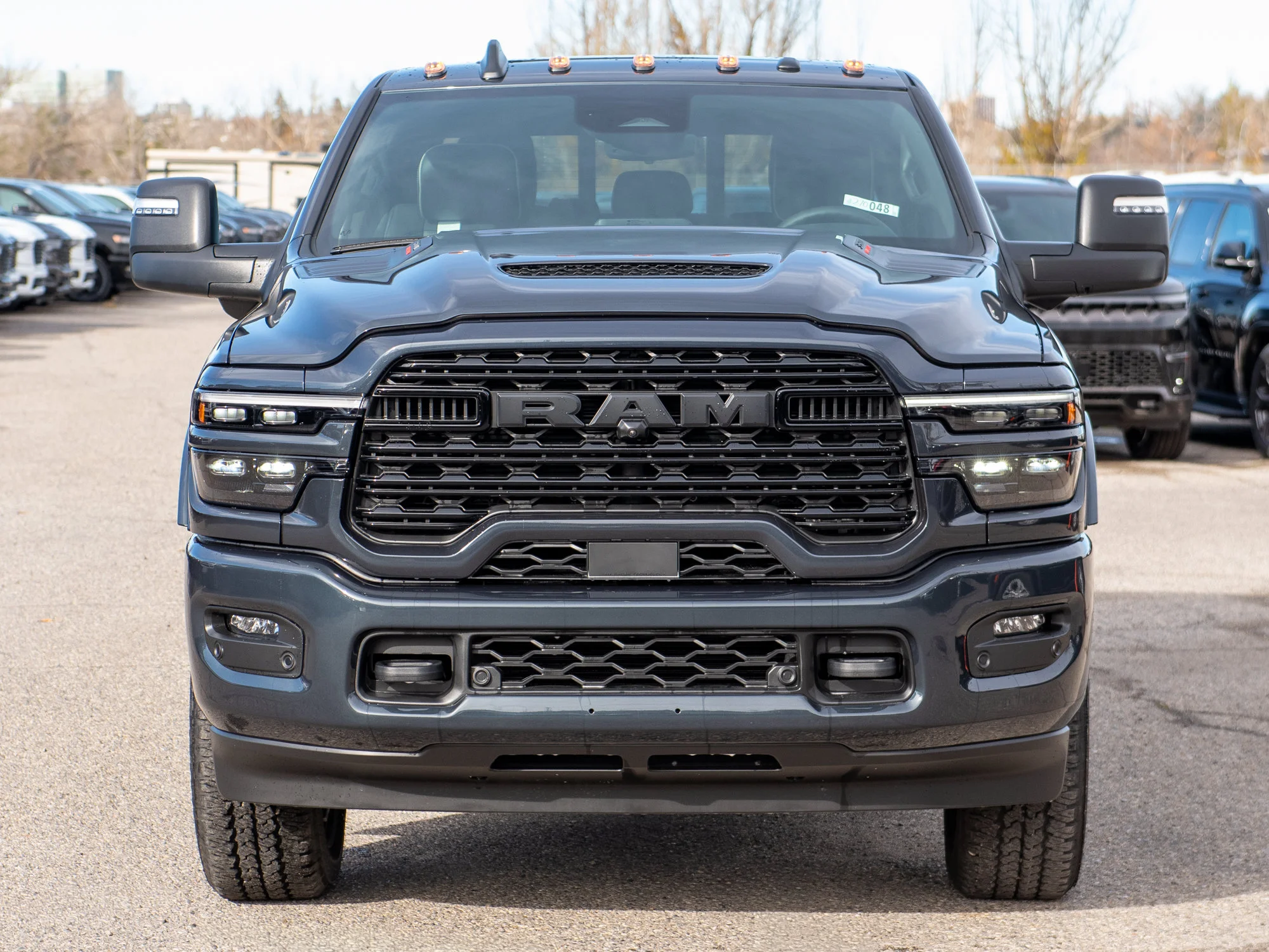New 2027 Blue RAM Limited Night* Mega Cab 4x4, Sunroof, Passenger Screen, Level 1 Equip Group image 12