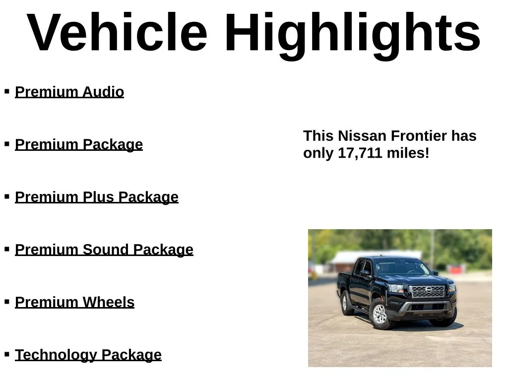 Used 2024 Black Nissan SV image 32