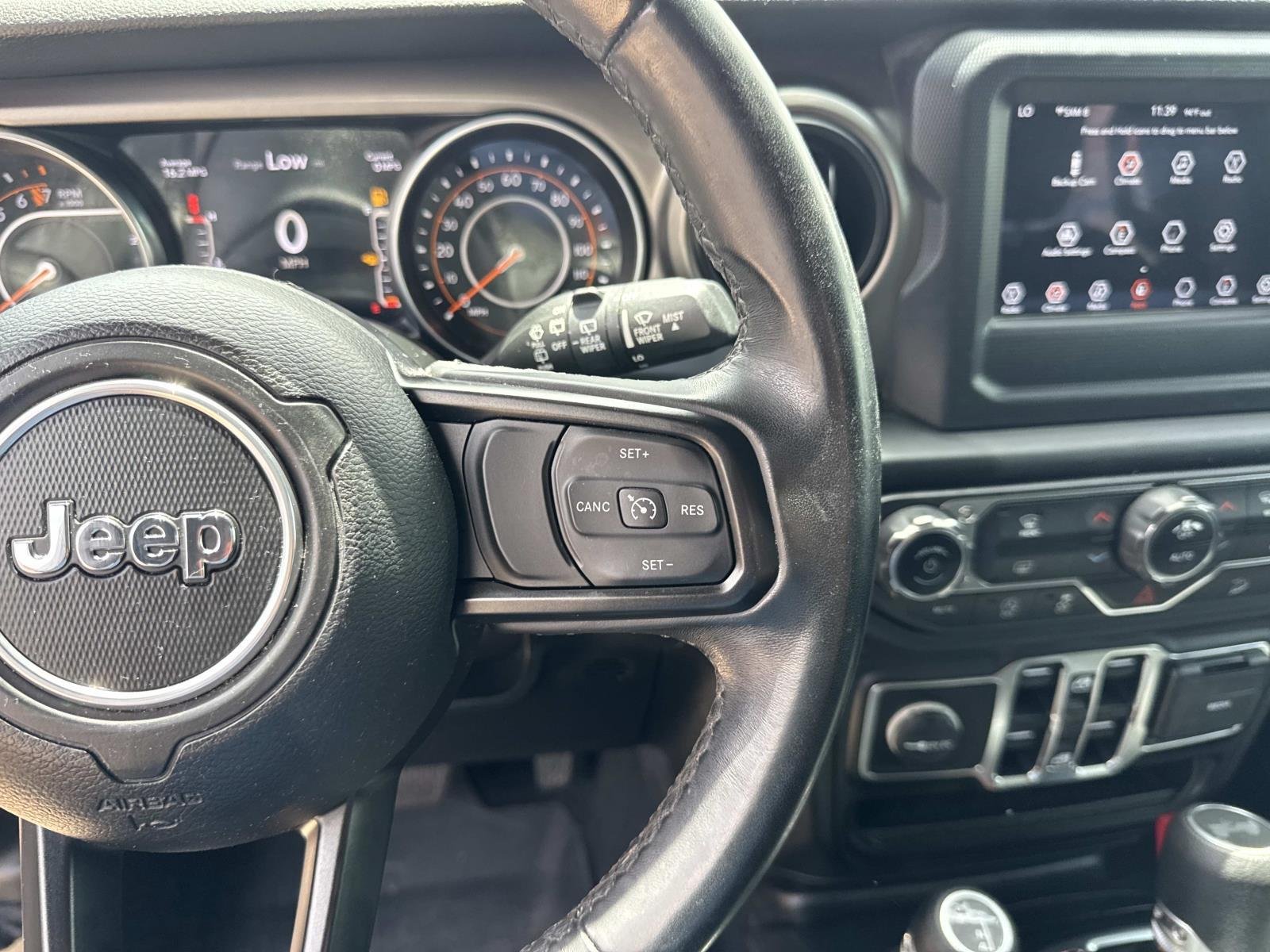 Used 2020 Black Clearcoat Jeep Sport S image 23