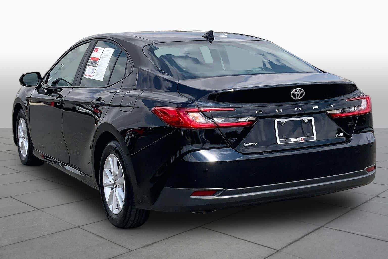 Used 2025 Midnight Black Metallic Toyota LE image 12