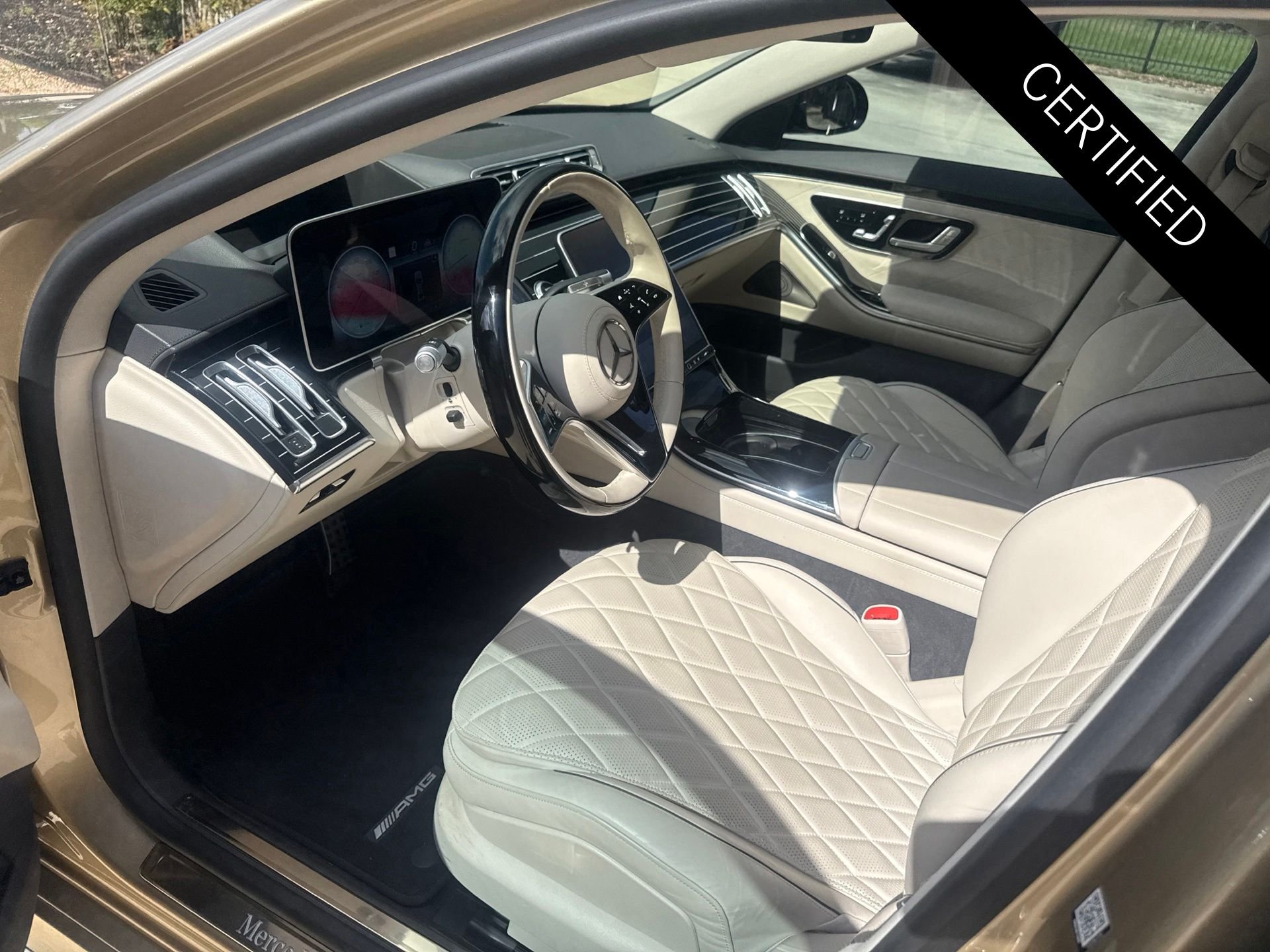 Certified Used 2023 MANUFAKTUR Kalahari Gold Magno Mercedes-Benz S 580 image 9