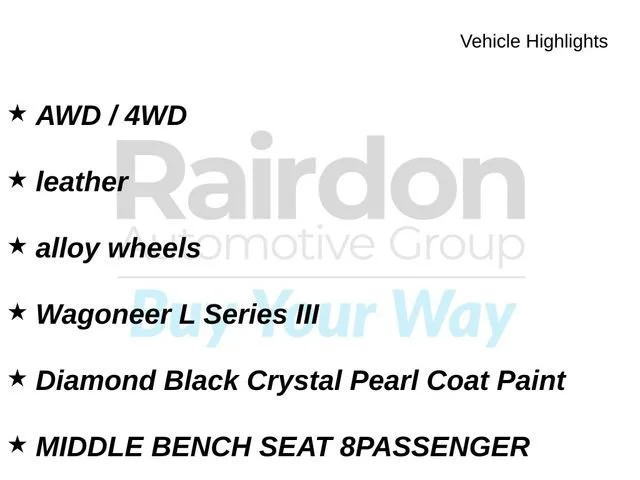 Used 2024 Diamond Black Crystal Pearlcoat Jeep Series III image 33