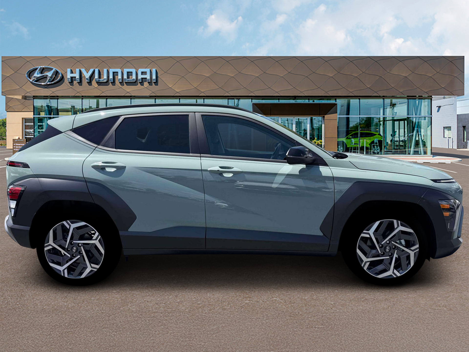 New 2026 Green Hyundai SEL Premium AWD image 9