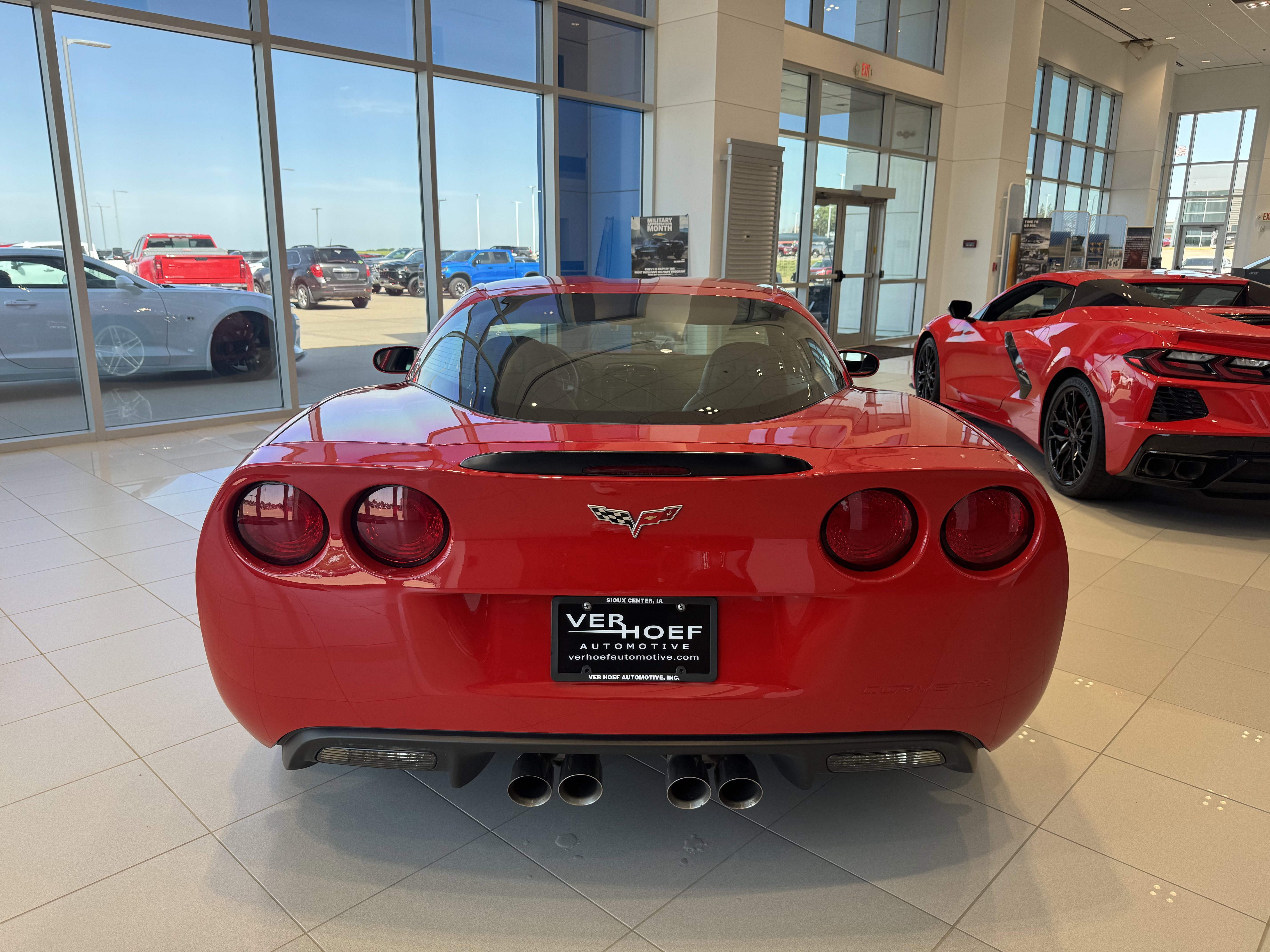 Used 2008 VICTORY RED Chevrolet Z06 image 3