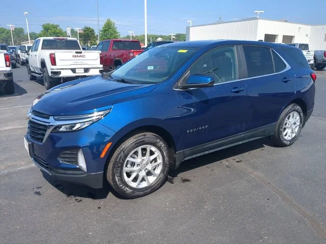 Used 2022 Blue Glow Metallic Chevrolet LT image 1