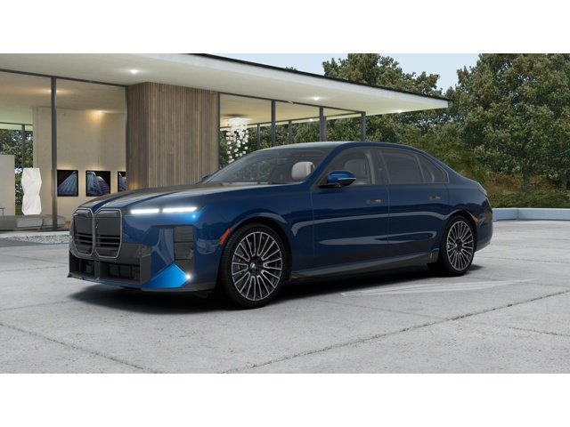 New 2027 Tanzanite Blue II Metallic BMW 740i image 1