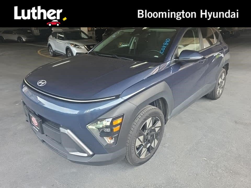 Certified Used 2024 Denim Blue Pearl Hyundai SEL image 1