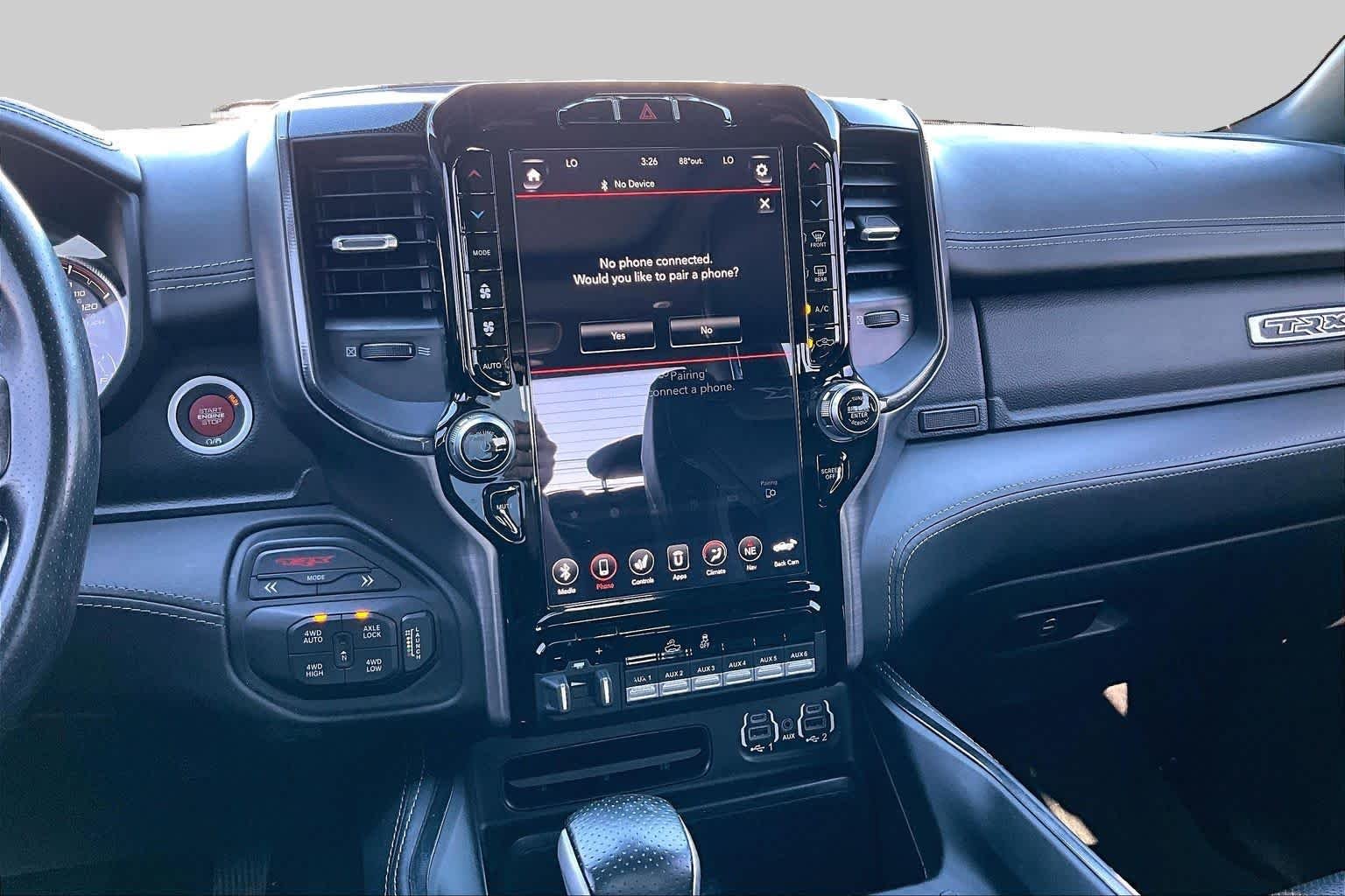 Used 2021 Billet Silver Metallic Clearcoat Ram TRX image 7
