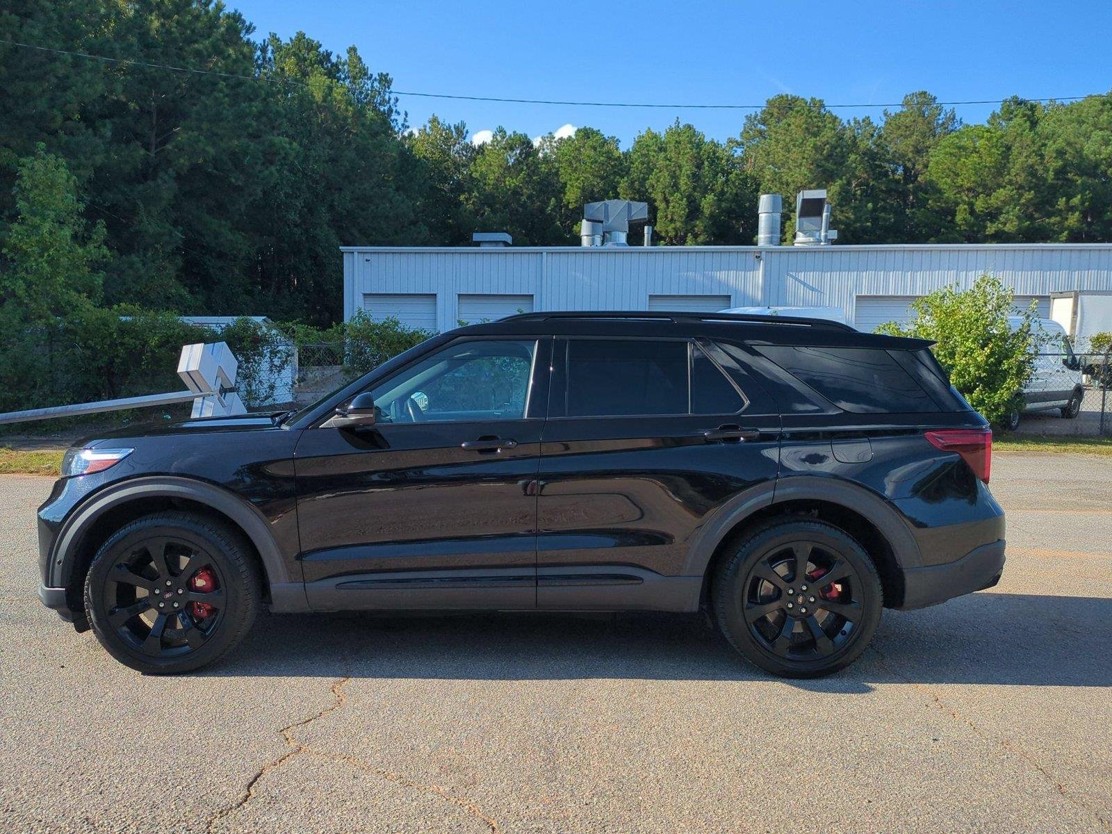 Used 2023 Agate Black Metallic Ford ST image 2