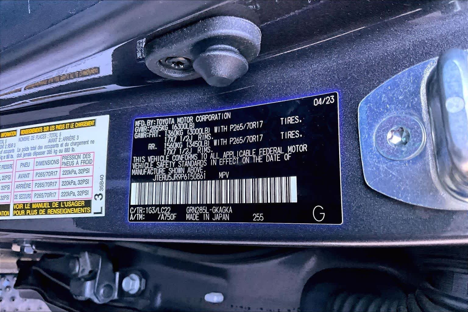 Used 2023 Magnetic Gray Metallic Toyota TRD Off Road Premium image 34