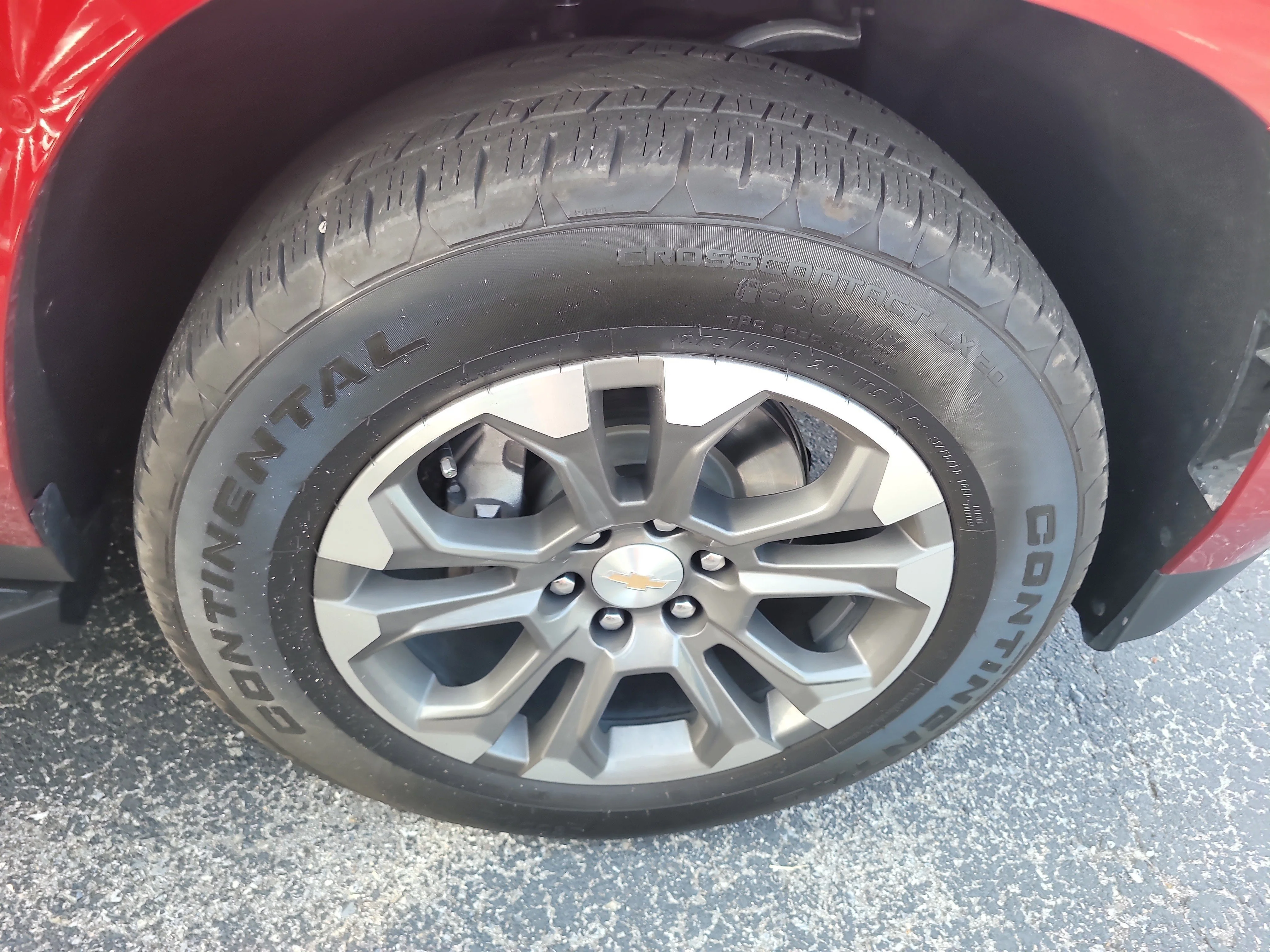 Used 2025 Radiant Red Tintcoat Chevrolet LS image 8