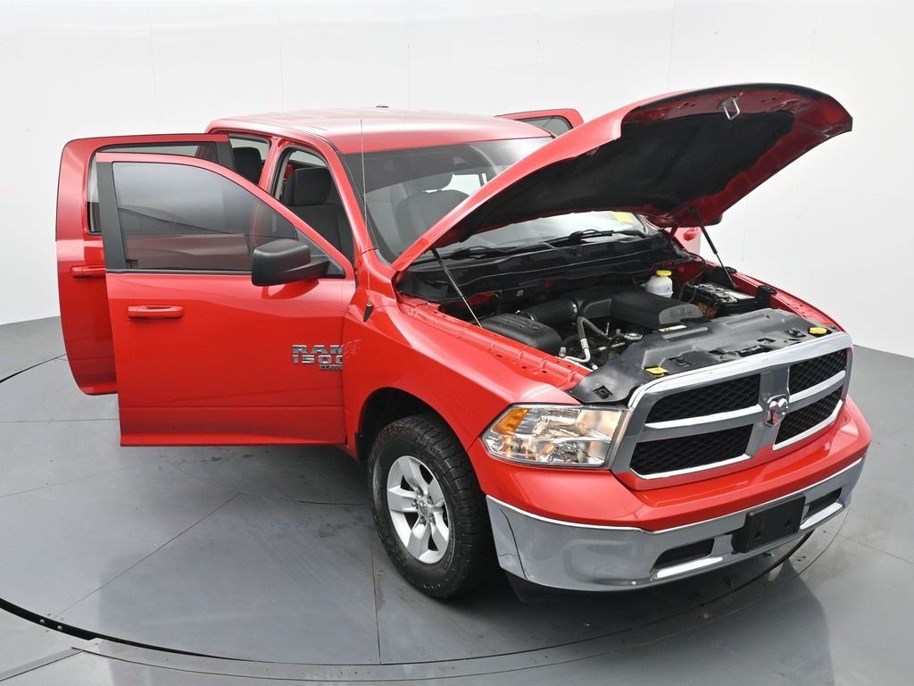Used 2021 Flame Red Clearcoat Ram SLT image 32