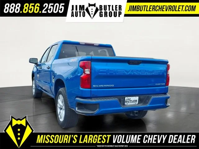 Certified Used 2024 Blue Chevrolet Custom image 2