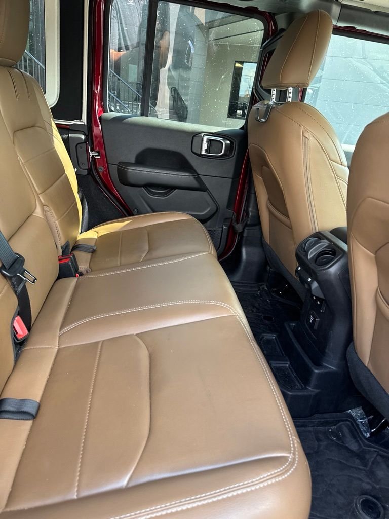 Used 2021 Red Jeep Unlimited Sahara 4xe image 5