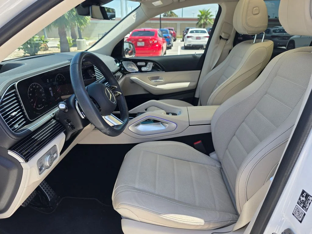 Certified Used 2024 White Mercedes-Benz GLS 580 image 11