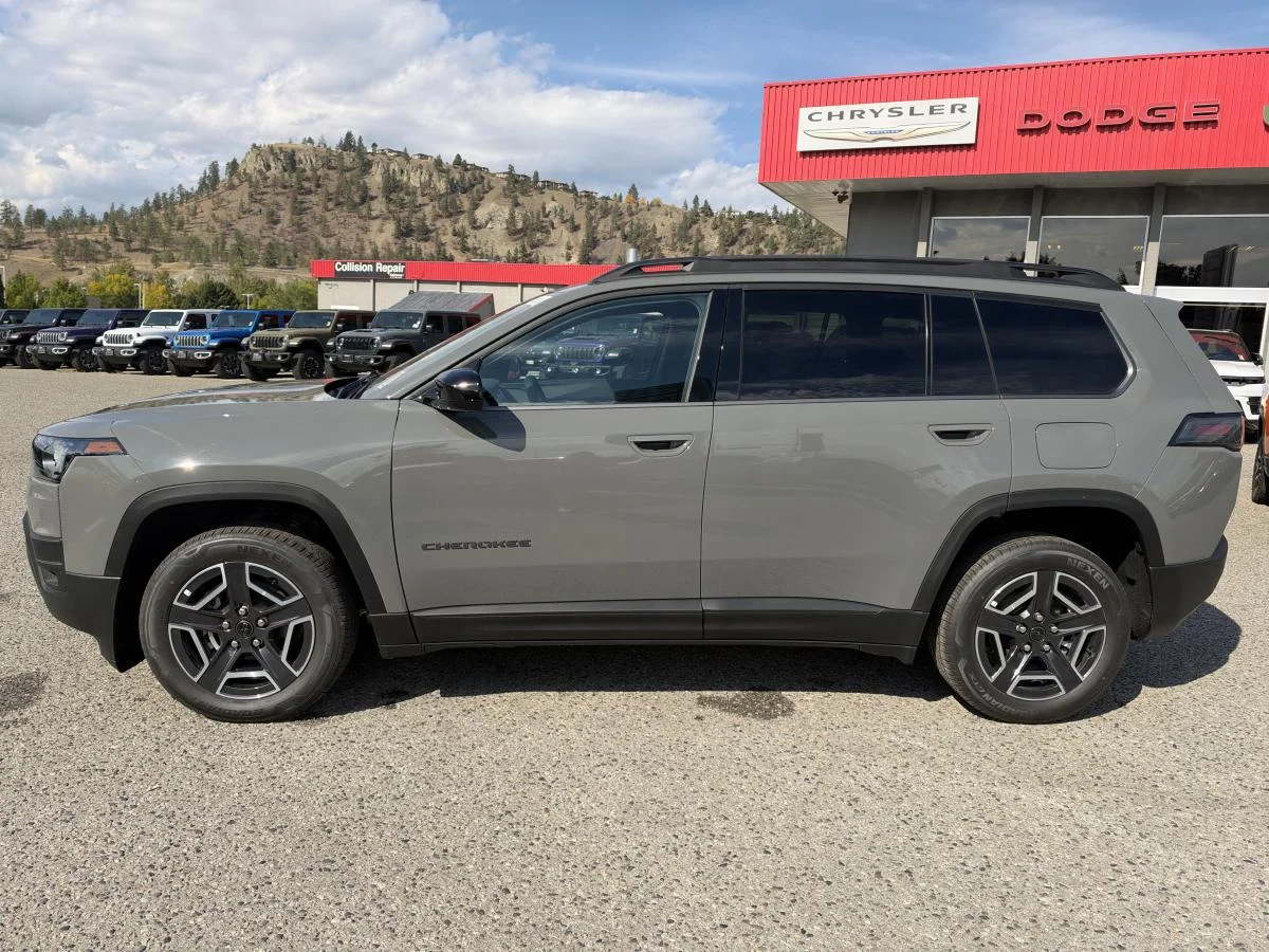 New 2026 Grey Jeep Laredo image 3