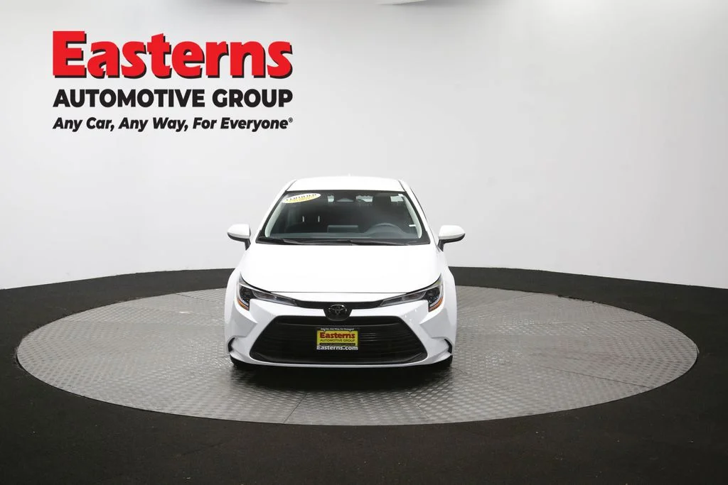 Used 2024 White Toyota LE image 51