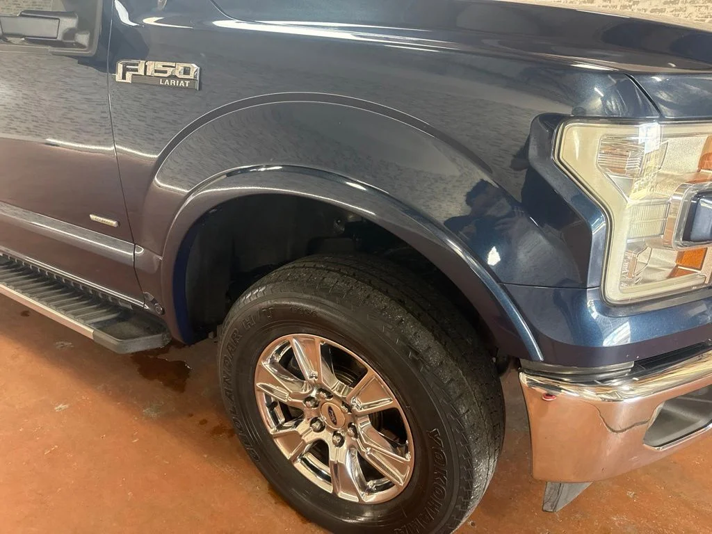 Used 2017 Blue Jeans Metallic Ford Lariat image 9