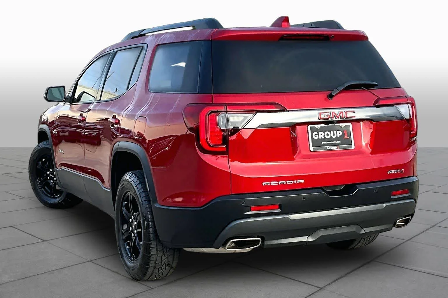 Used 2023 VOLCANIC RED TINCOAT GMC AT4 image 22