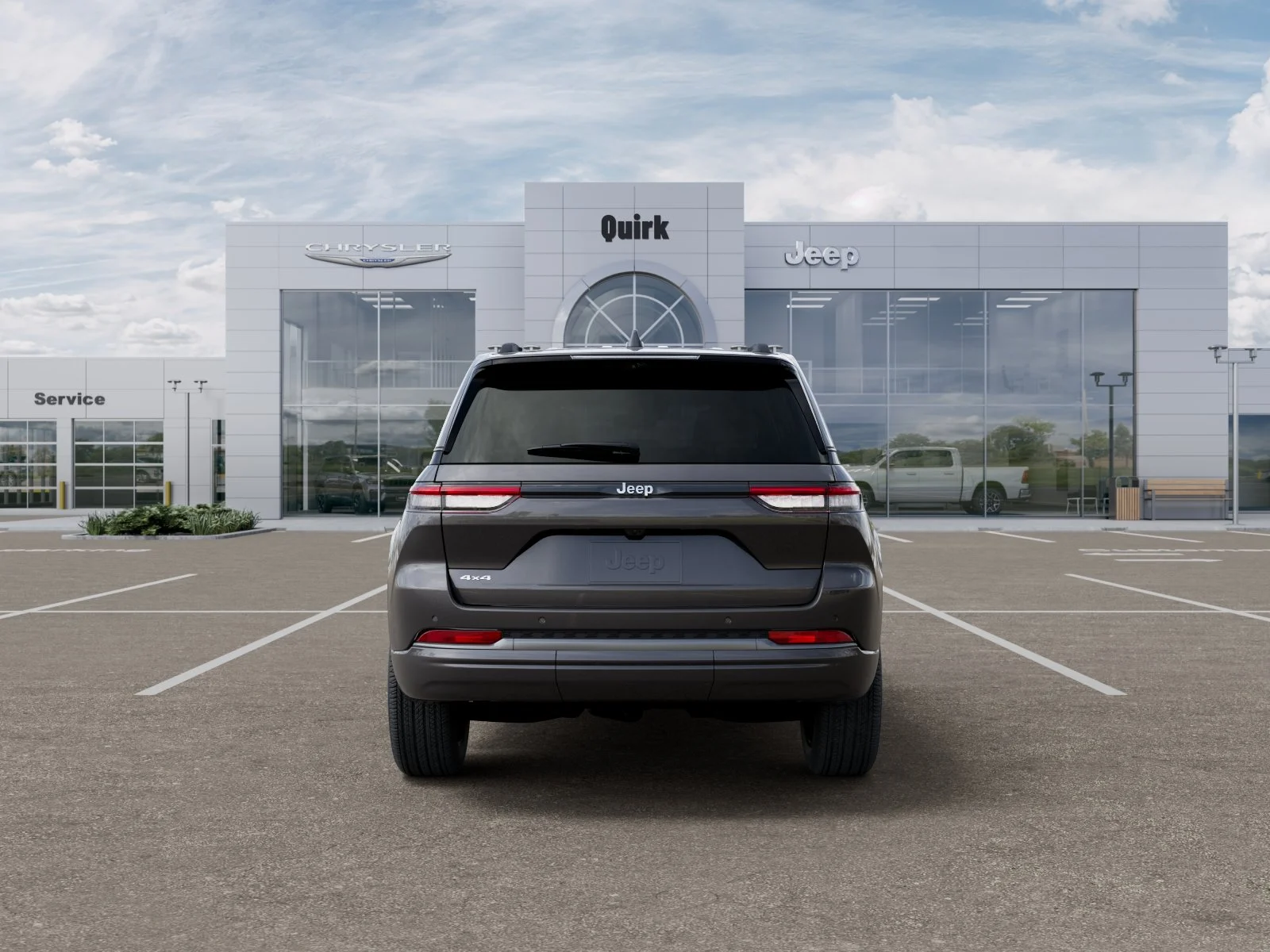 New 2026 Baltic Gray Metallic Clear-Coat Exterior Paint Jeep Limited Reserve image 33