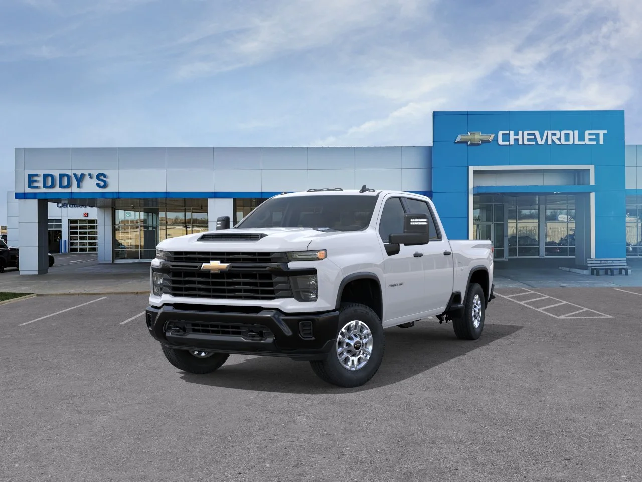 New 2026 Summit White Chevrolet Work Truck image 9